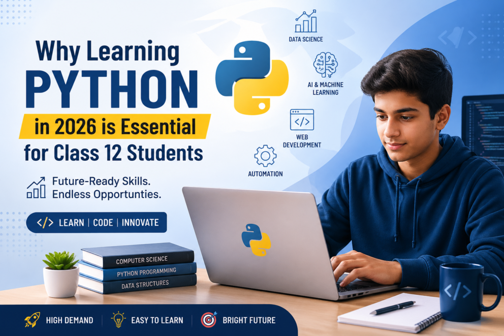Why Python is Important to Learn in 2026 (For Class 12 Students)